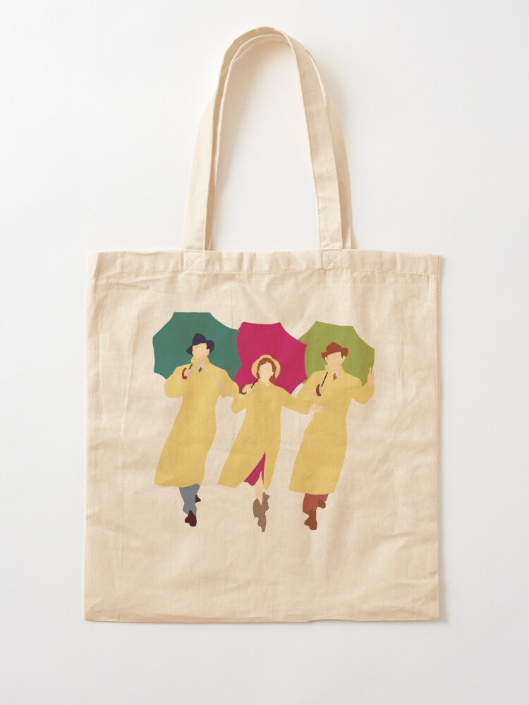 Singing in the Rain v2 Tote Bag by ilovedoodle