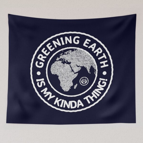 Item preview, Greening Earth Is My Kinda Thing (White) designed and sold by DKdesigns27.