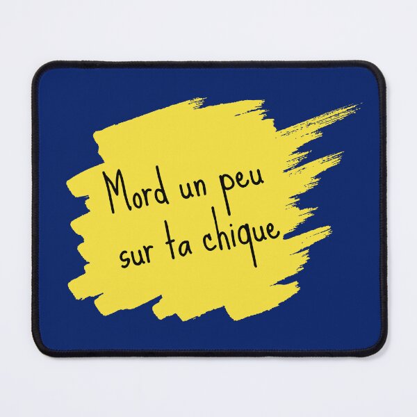 Item preview, Bite a little on your quid, Belgian expression which means "Hold on" designed and sold by PausePapote.