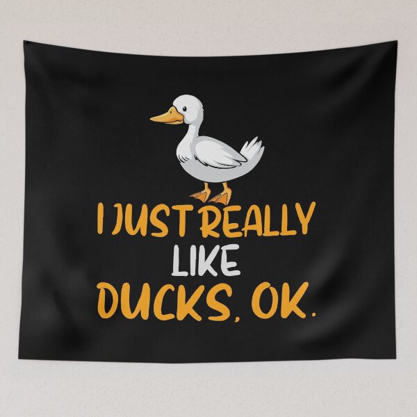 Item preview, I Just Really Like Ducks. Ok designed and sold by EIMgraphic.