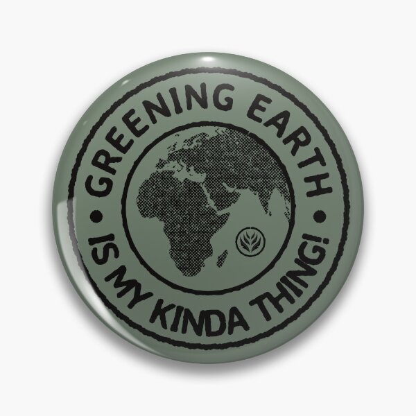 Item preview, Greening Earth Is My Kinda Thing (Black) designed and sold by DKdesigns27.