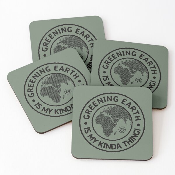 Item preview, Greening Earth Is My Kinda Thing (Black) designed and sold by DKdesigns27.