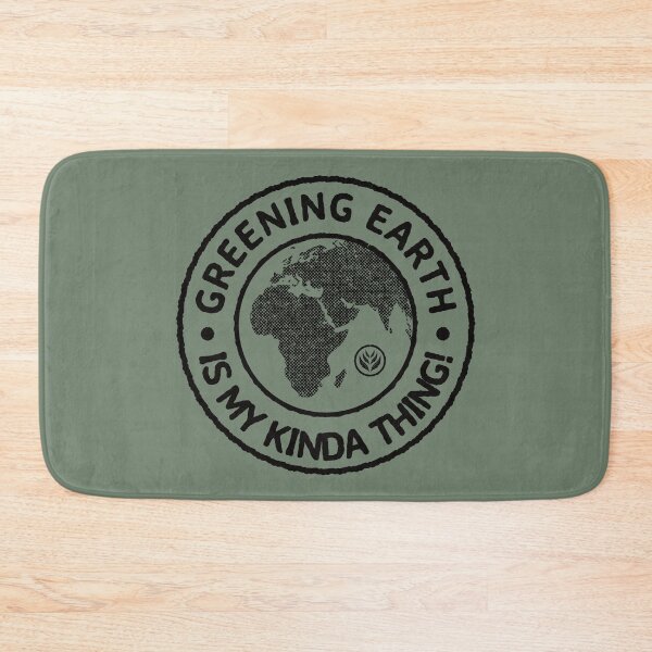 Item preview, Greening Earth Is My Kinda Thing (Black) designed and sold by DKdesigns27.