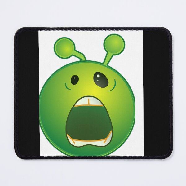 Item preview, Crazy yelling alien emoji,alien emoji, back to school emoji, cute alien, adorable emoji, super cute kid school,wink alien emoji,  designed and sold by Laree  Jones.