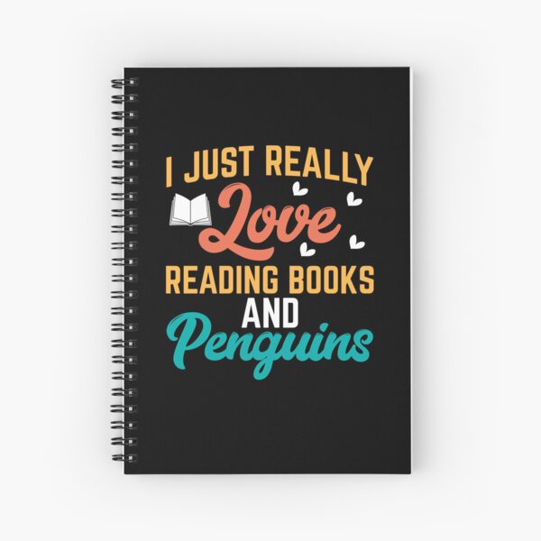 Item preview,  Funny Reading Books Penguin designed and sold by PatternFeed8.