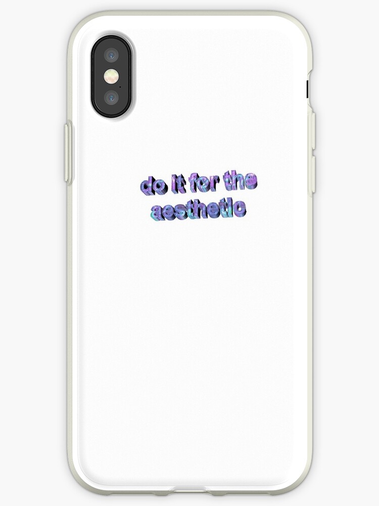 aesthetic sticker do it for the aesthetic iphone case