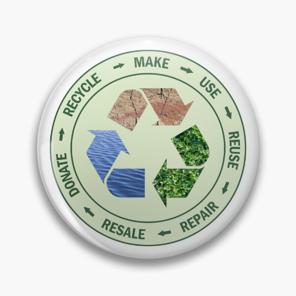 Item preview, Circular Economy, raw materials, water, earth, minerals, make, use, reuse, repair, donate, recycle, save the planet,  designed and sold by Hollyharry.