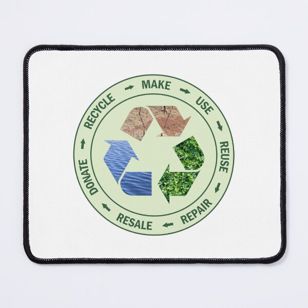 Item preview, Circular Economy, raw materials, water, earth, minerals, make, use, reuse, repair, donate, recycle, save the planet, designed and sold by Hollyharry.