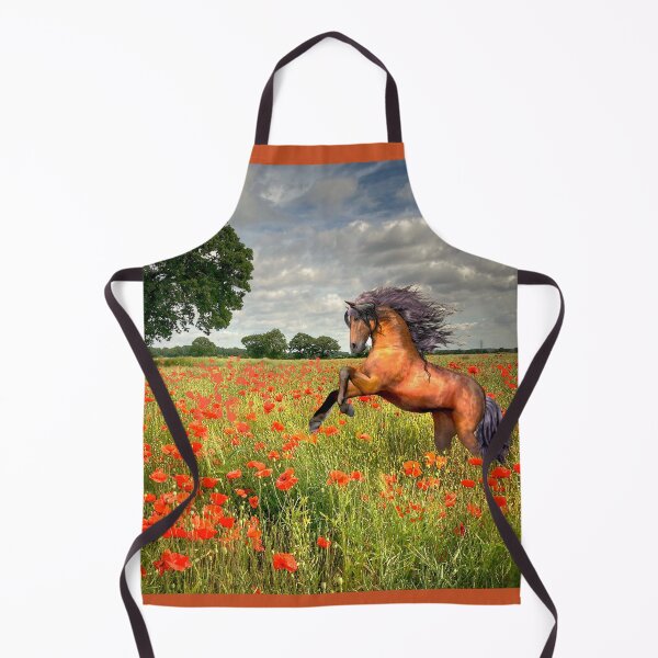 Item preview, Horse In A Poppy Field designed and sold by Alisonchambers2.