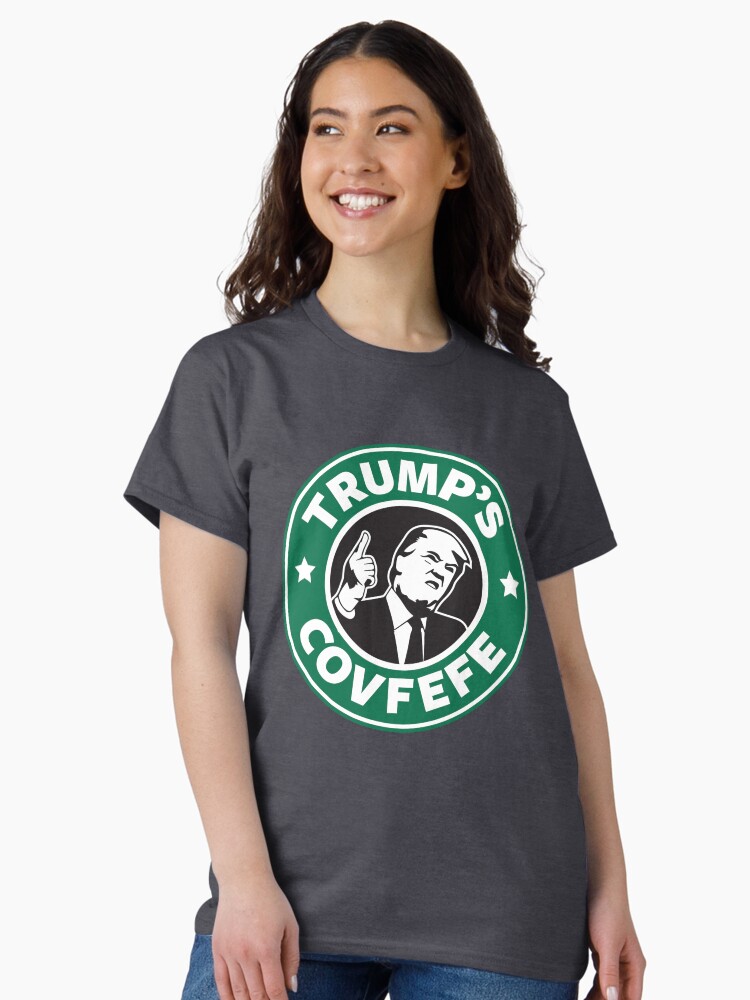 Thumbnail 1 of 7, Classic T-Shirt, Trump's Covfefe designed and sold by everyplate.