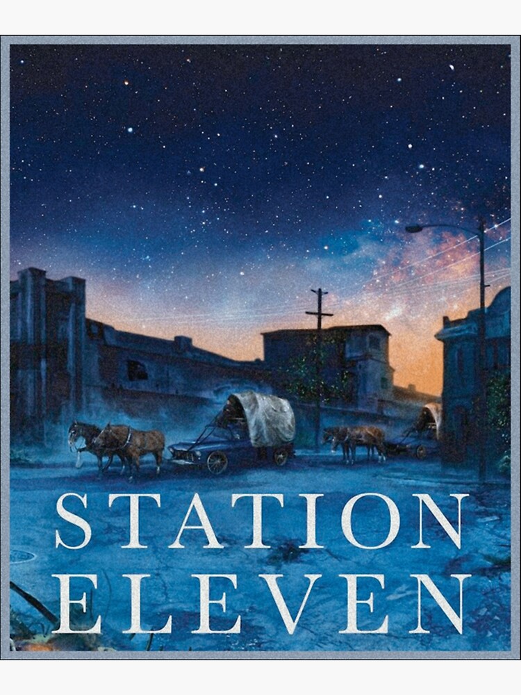 Discover Station eleven 13 Premium Matte Vertical Poster