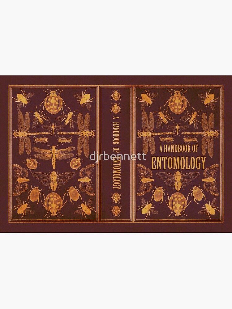 'A Handbook of Entomology' cover design by djrbennett