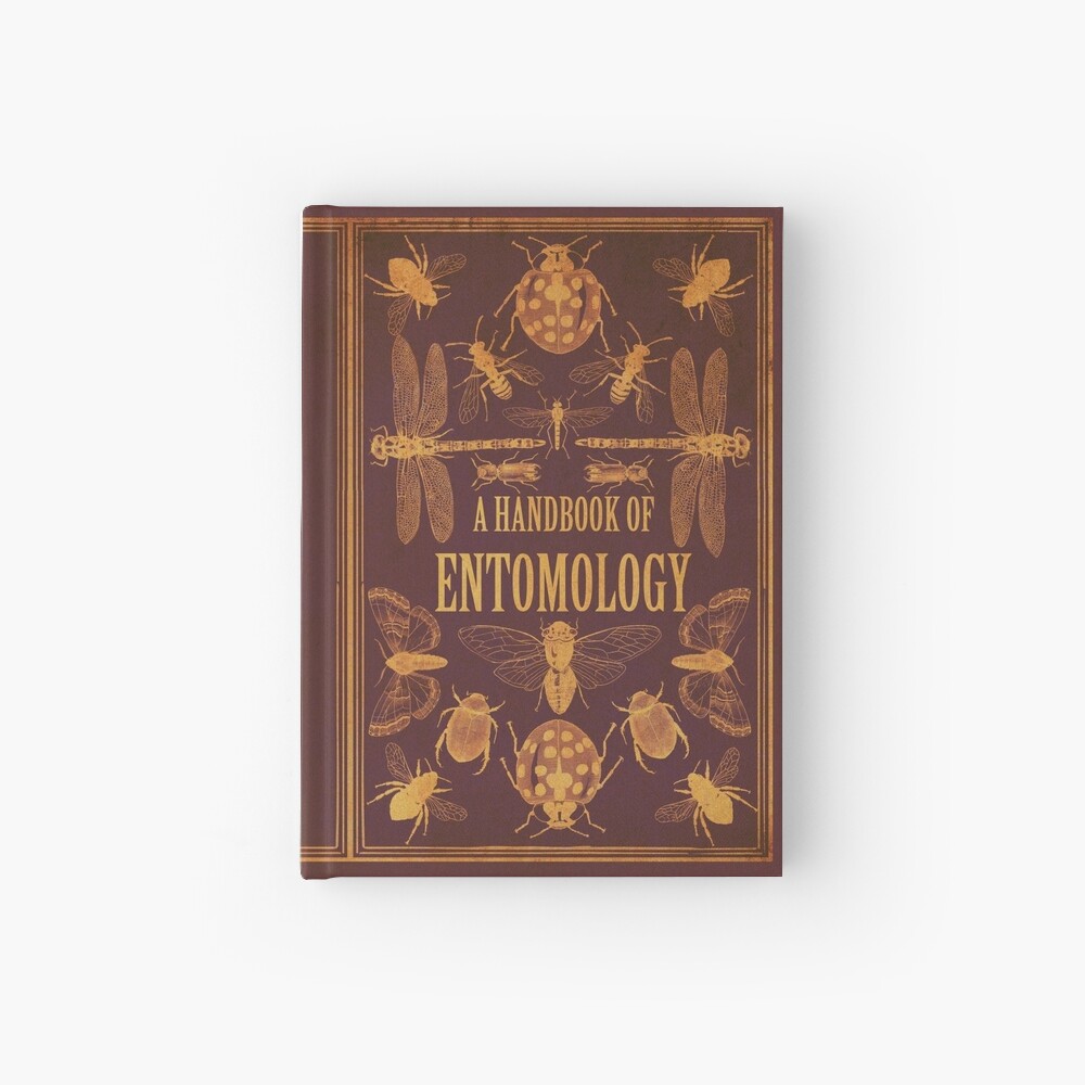 'A Handbook of Entomology' cover design Hardcover Journal