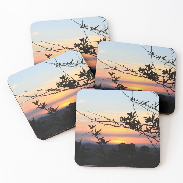 Item preview, Countryside Silhouette Sunset Photographic Print designed and sold by Sarah Walton.