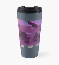 Invading The Third Dimension Travel Mug