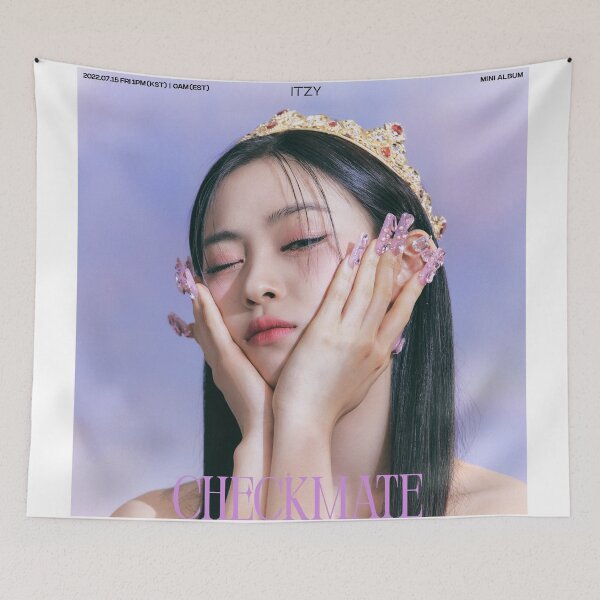 Item preview, ITZY RYUJIN "Checkmate" designed and sold by HaloHaloShine.