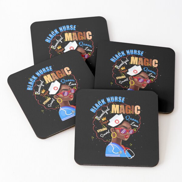 Item preview, Magic Black Nurse Melanin Black Pride Nurses Day designed and sold by GardNewerd.