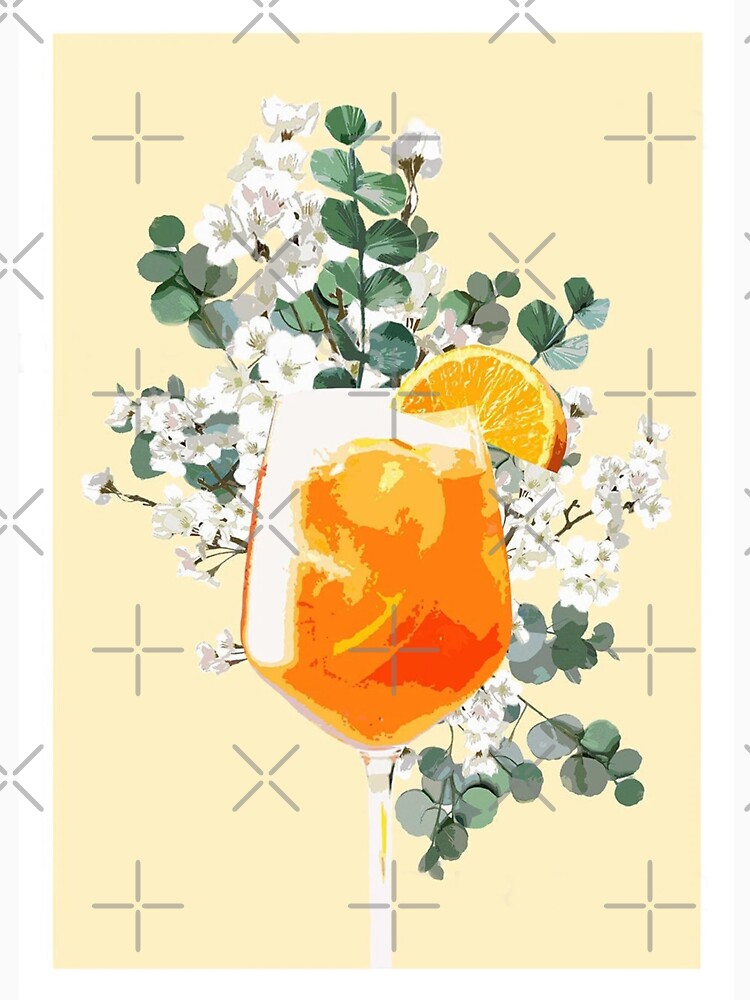 Glas Aperol Spritz Ästhetik Tank Top