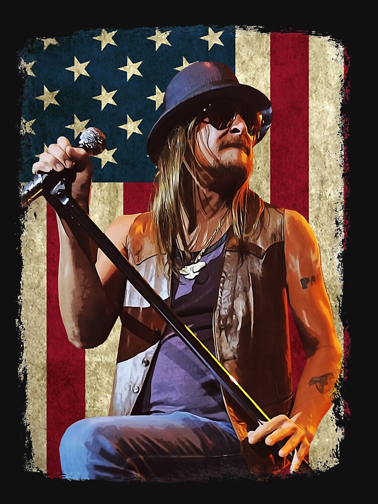 Kid rock american flag shirt best sale