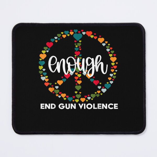 Item preview, Wear Orange Peace sign Enough End Gun Violence designed and sold by kelseystemv.