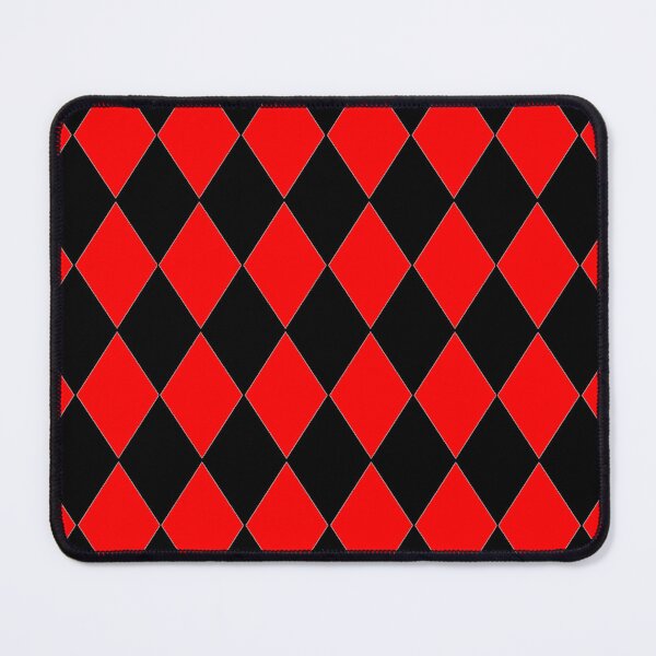 Item preview, RED AND BLACK HARLEQUIN PATTERN CREATED BY OZCUSHIONSTOO designed and sold by ozcushionstoo.