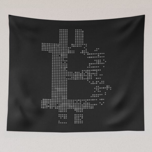 Item preview, Bitcoin cryptocurrency cryptocurrency logo gray designed and sold by taraisabel1kta.