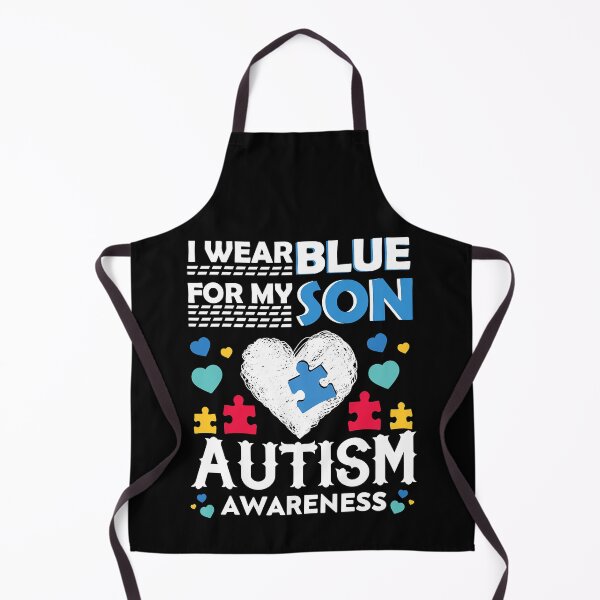 Item preview, I Wear Blue For My Son Autism Awareness Month Parents Gifts designed and sold by HaaChris-Artis.