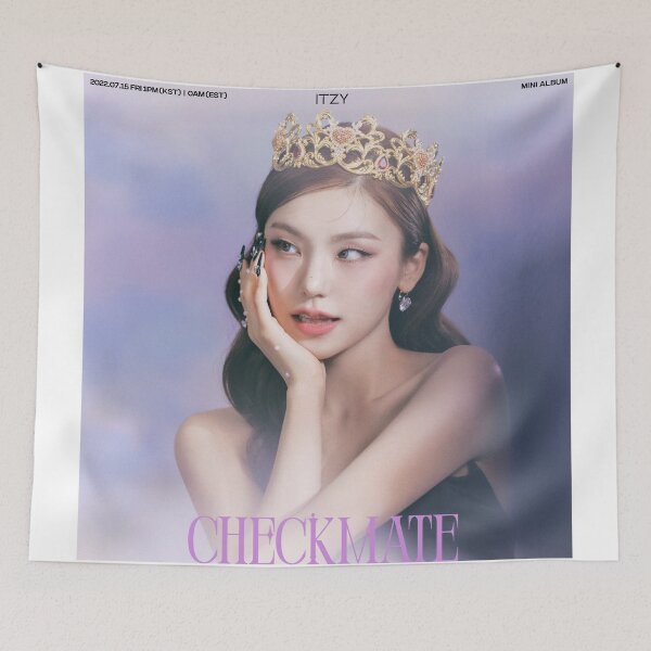 Item preview, ITZY YEJI "Checkmate" designed and sold by HaloHaloShine.