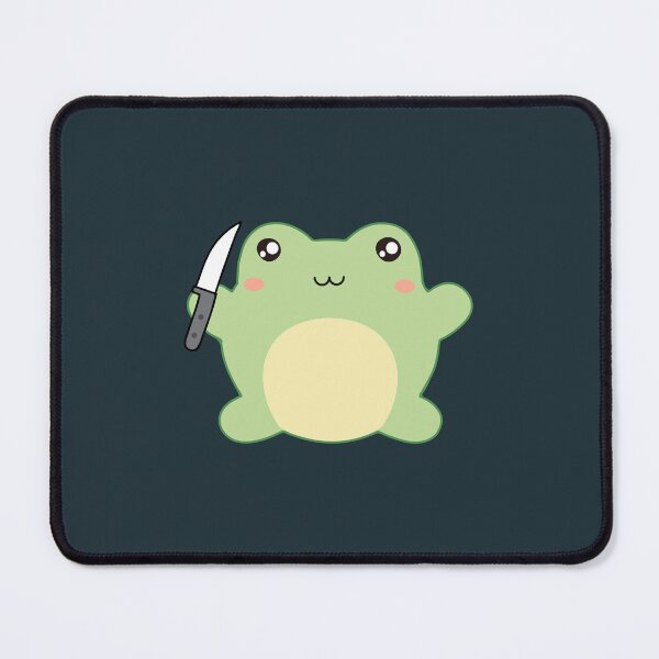 Item preview, Frog holding a knife designed and sold by theredfoxs.