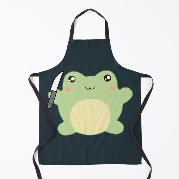 Item preview, Frog holding a knife designed and sold by theredfoxs.