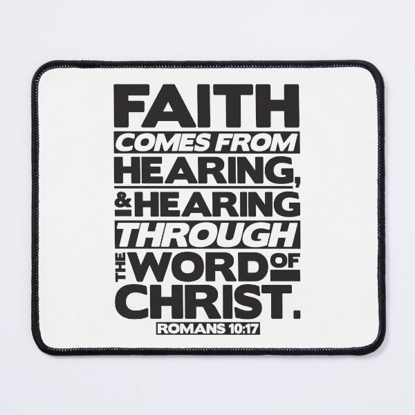 Item preview, Romans 10:17 Faith designed and sold by plushism.