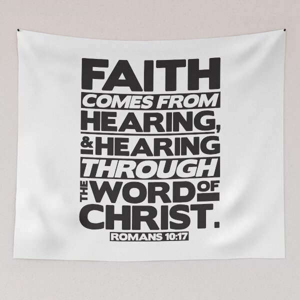 Item preview, Romans 10:17 Faith designed and sold by plushism.