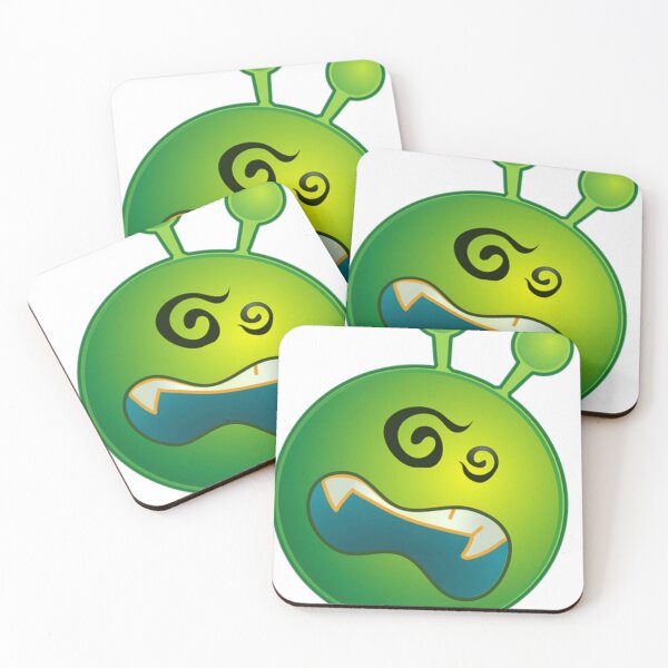 Item preview, Silly crazy alien emoji,alien emoji, back to school emoji, cute alien, adorable emoji, super cute kid school,wink alien emoji,  designed and sold by Laree  Jones.