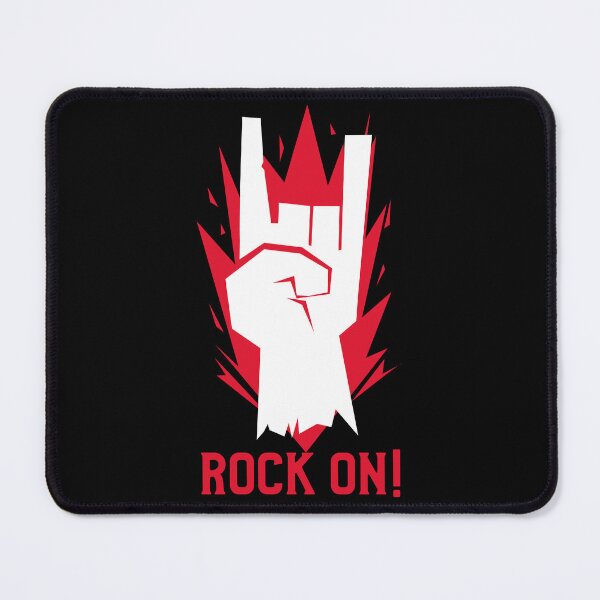 Item preview, Rock on hand sign designed and sold by LargeShop.