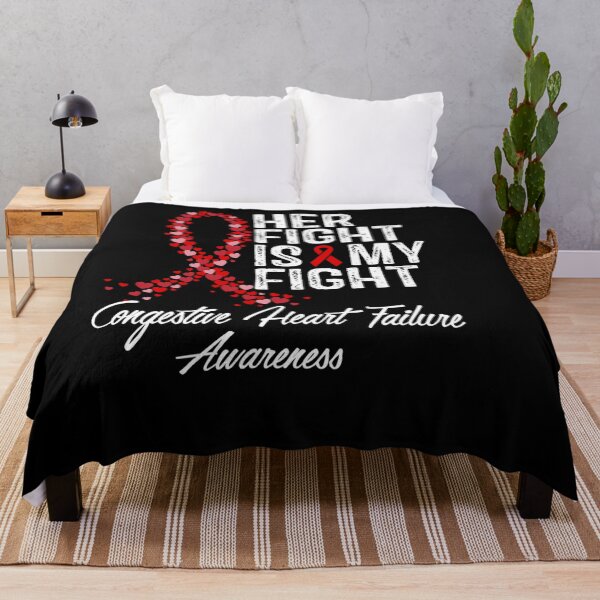 Item preview, HER FIGHT IS MY FIGHT CONGESTIVE HEART FAILURE AWARENESS designed and sold by sobriowslen.