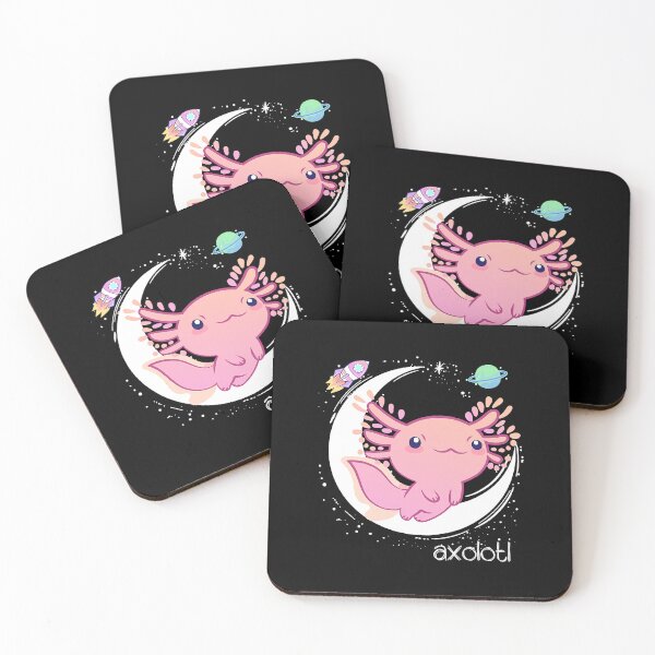 Item preview, Space Axolotl Kawaii  designed and sold by xmjajd.