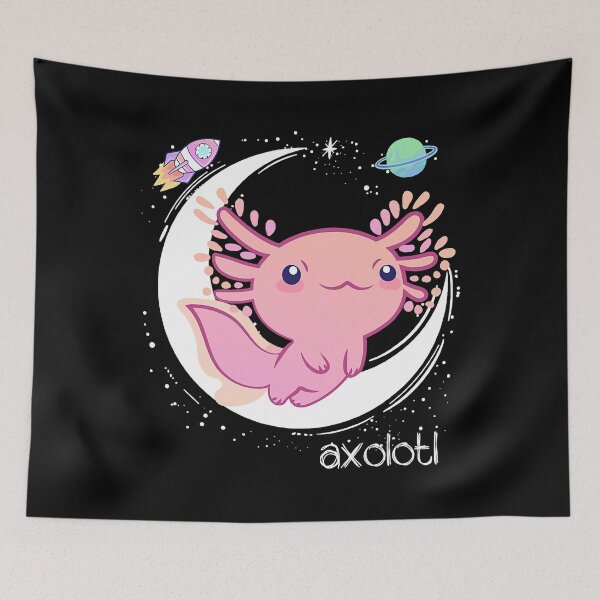 Item preview, Space Axolotl Kawaii  designed and sold by xmjajd.