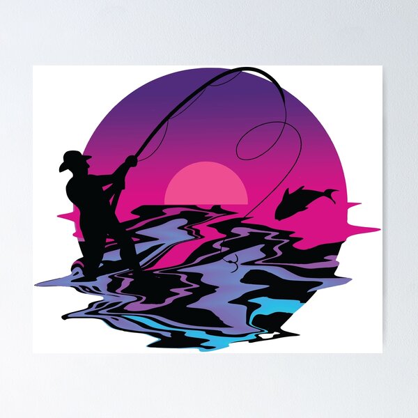 Item preview, Fishing on Sunset designed and sold by Unaiza Khalid.