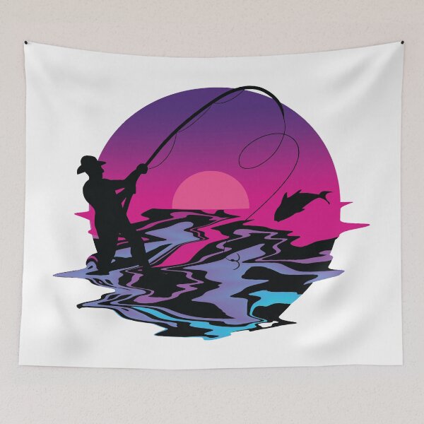 Item preview, Fishing on Sunset designed and sold by Unaiza Khalid.