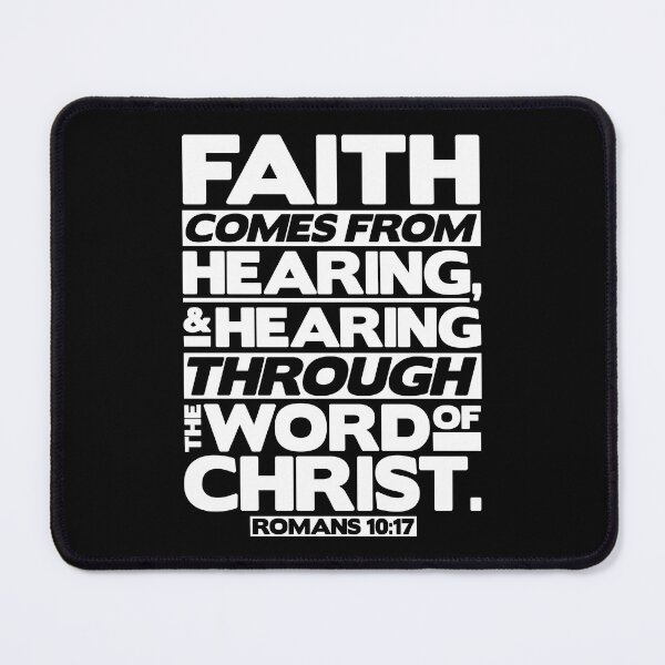 Item preview, Romans 10:17 Faith designed and sold by plushism.