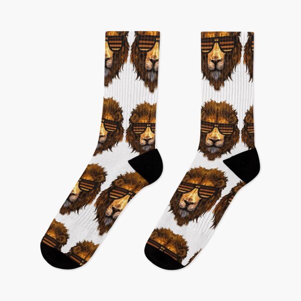Item preview, lion with sunglasses realistic lion designed and sold by Click-Like.