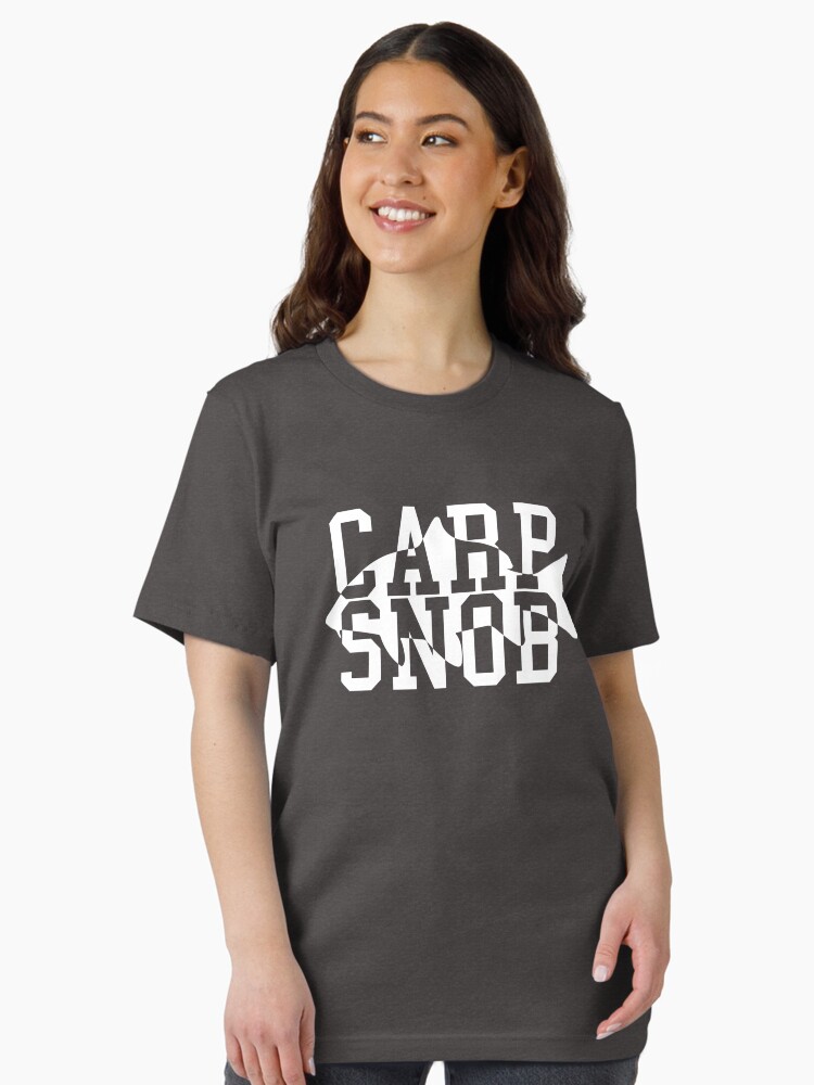 Thumbnail 2 of 7, Essential T-Shirt, Carp Snob Fisherman Shirt designed and sold by everyplate.
