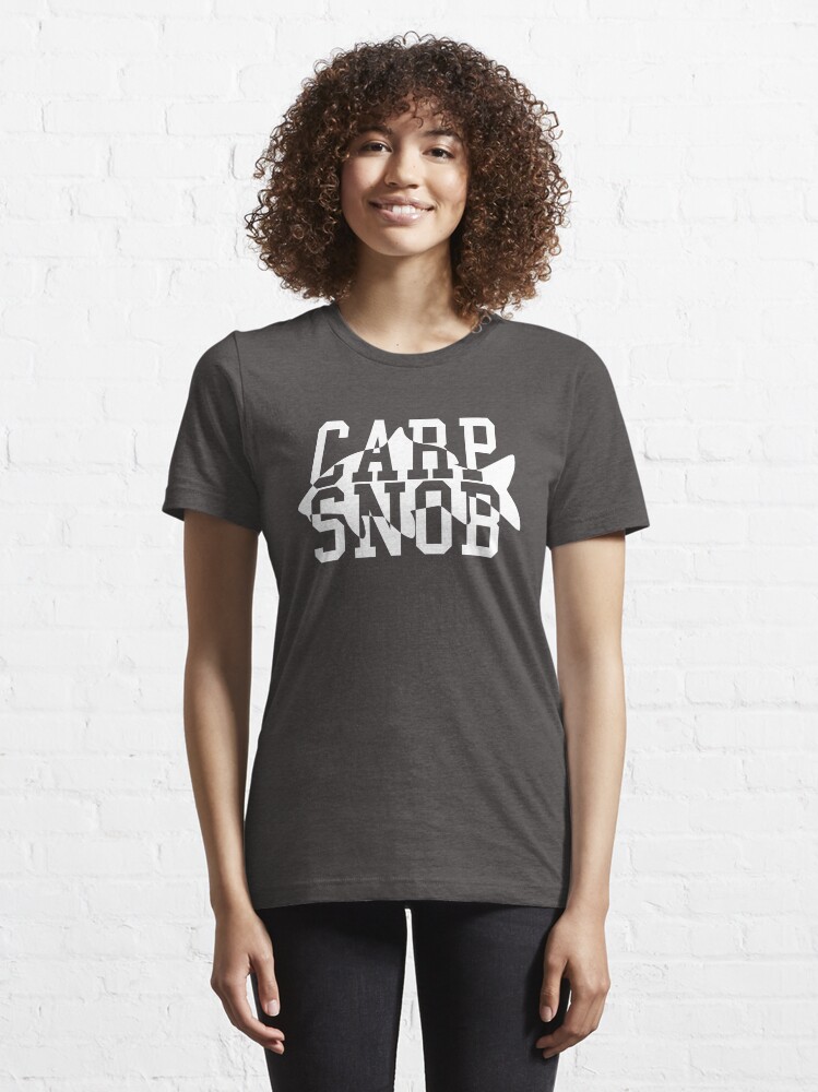 Alternate view of Carp Snob Fisherman Shirt Essential T-Shirt