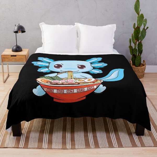 Item preview, Cute Axolotl Ramen Noodles Anime designed and sold by xmjajd.