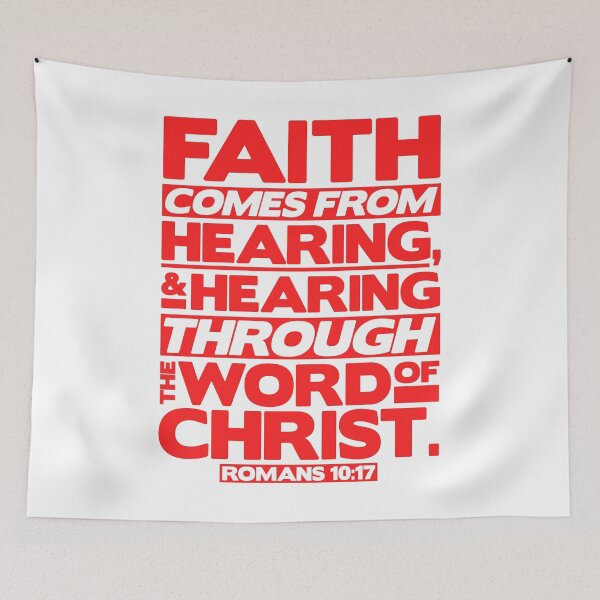 Item preview, Romans 10:17 Faith designed and sold by plushism.