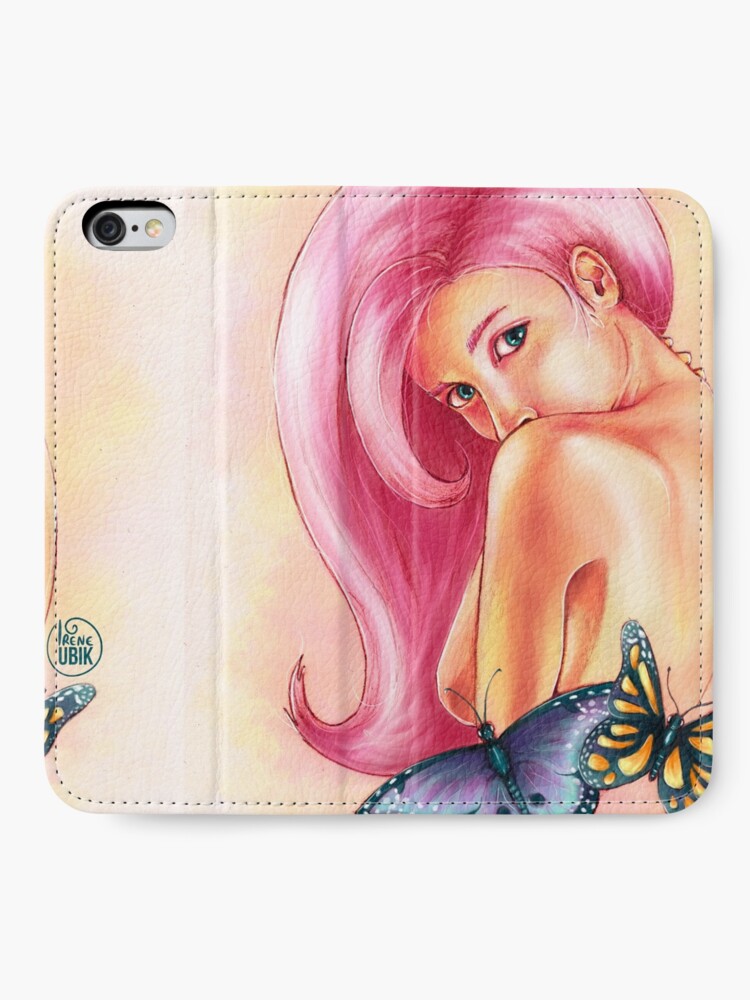 Alternate view of Butterfly iPhone Wallet