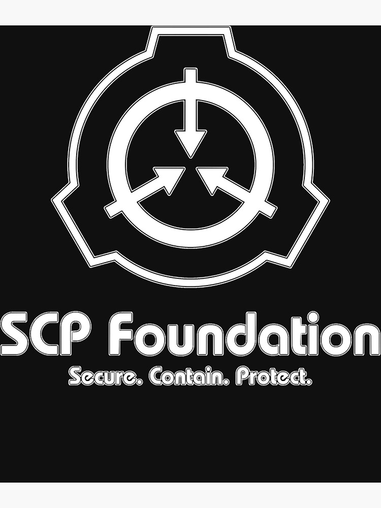 SCP Foundation Logo Poster for Sale by EmthelRackem