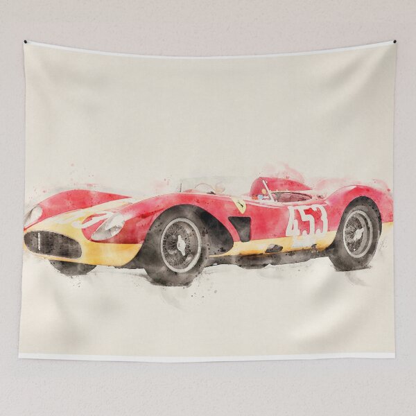 Item preview, Watercolor sports car designed and sold by paulrommer.