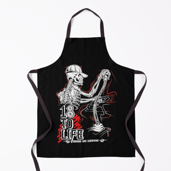 Item preview, 18 To Life Driving And Surviving Skeleton designed and sold by GardNewerd.
