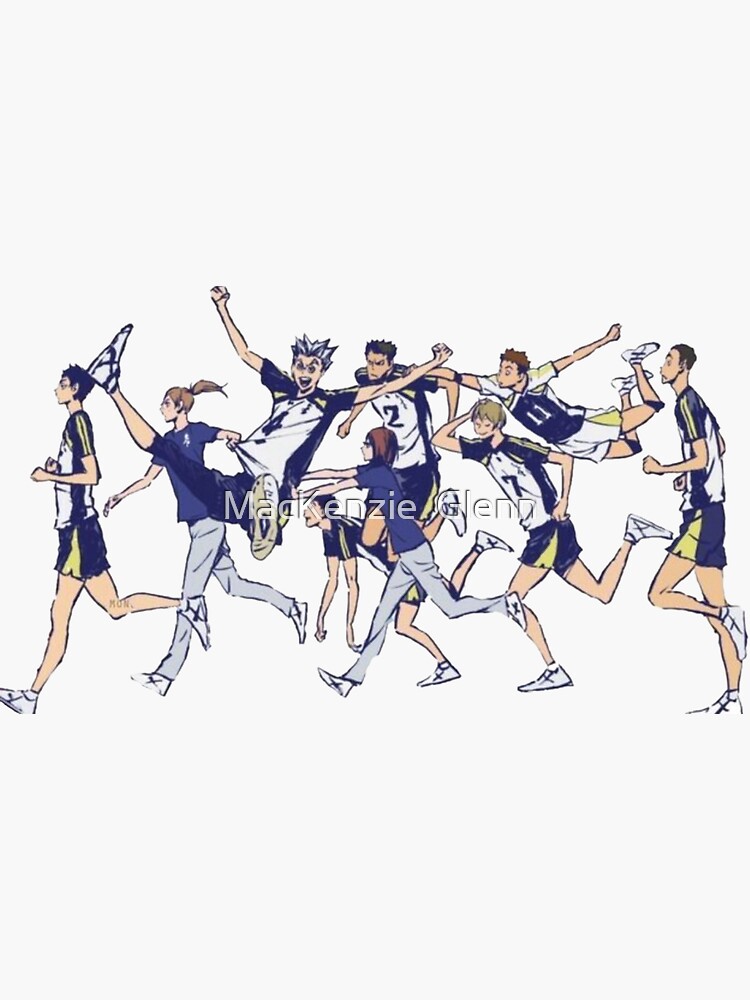 Fukurodani - Haikyuu! von draweedraws